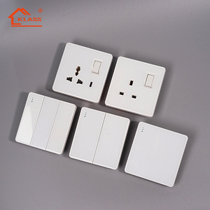 KLASS Interrupteurs et prises électriques muraux standard britanniques à 5 broches avec 1/2 ports USB, vente chaude - Product Image 4