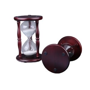 Reloj de Arena de Madera Estético para Decoración de Escritorio, Oficina, Hogar, Reloj de Arena Vintage, Idea de Regalo Minimalista - Product Image 5