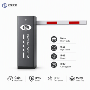 Barrera de Estacionamiento Automática de Alta Velocidad de 0.6s, Puerta Eléctrica Impermeable IP65, Control de Acceso de Vehículos con Sistema de Tarjeta RFID - Product Image 1