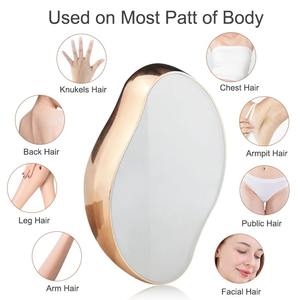 Vücut güzellik aracı cam epilasyon ağrısız saç silgi tıraş güvenli epilatör fiziksel kristal epilasyon - Product Image 3
