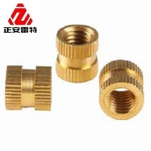 Zhenanleite Brass Wing Nut M6 10mm Fully <b>Threaded</b> Round Head Thumb Drive Metric Industrial Fastener - Product Image 5