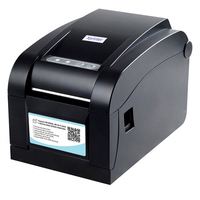 Imprimante d'étiquettes à code-barres haute qualité 203 dpi haute vitesse 3 pouces, interface USB+RS232, modèle XP-350B pour impression rapide