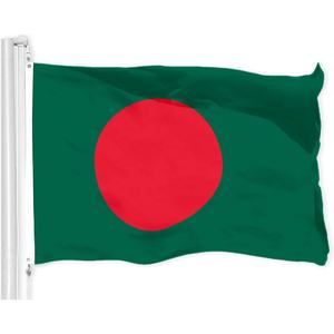 Livraison rapide impression numérique Polyester conception personnalisée tous les pays drapeau main vague <span class=keywords><strong>pas</strong></span> <span class=keywords><strong>cher</strong></span> drapeau du Bangladesh pour diverses Occasions - Product Image 1
