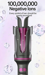 Fer à boucler automatique rotatif à baril long avec affichage LED et technologie PTC, pour des boucles parfaites et un coiffage facile - Product Image 5
