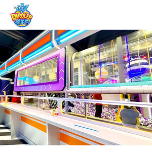 Juego de juegos para interiores de moda, equipo de juego suave personalizable, Tobogán de parque de atracciones para niños del proveedor - Product Image 1