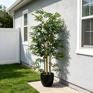 Árbol de Bambú Artificial Grande – Planta de Plástico Simulada para Decoración de Paisajes Interiores y Exteriores - Product Image 6