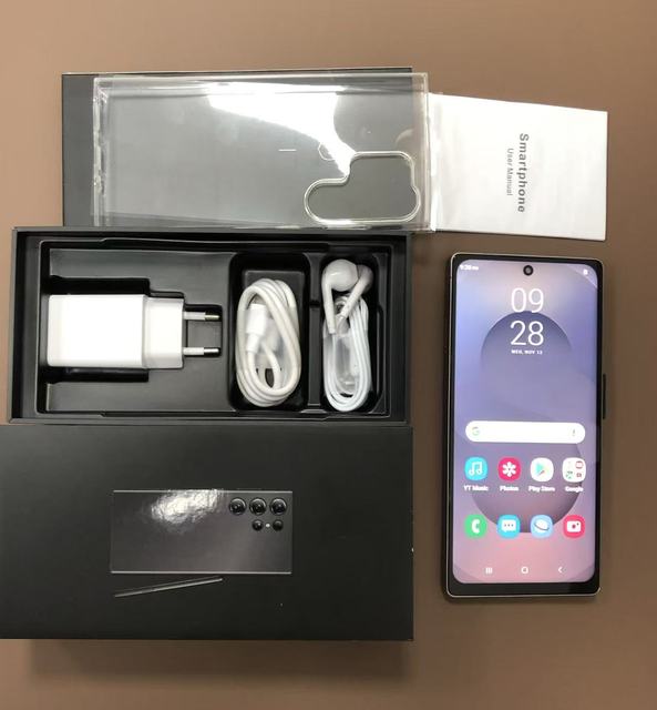 22GB+2TB Large Memory Deca Core 108MP Android 15 S25 Ultra Smartphone Global 5G Big Screen 7.3 Inch Full Screen