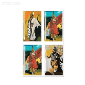 Etiquetas de <span class=keywords><strong>Sellos</strong></span> <span class=keywords><strong>Postales</strong></span> de EE. UU. para Imprimir en Línea, Colección de Papel de <span class=keywords><strong>Sellos</strong></span> <span class=keywords><strong>Postales</strong></span> de Powwows 2025 Celebrando la Cultura Nativa - Product Image 6