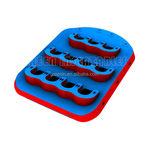 Tubos inflables de tracción para deportes acuáticos, flotador de asiento cómodo y tubo de refuerzo para equipo remolcable de juego de agua - Product Image 3