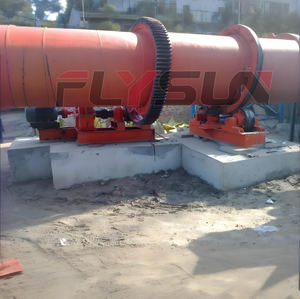 Équipement de séchage automatique à tambour rotatif Équipement de séchage à tambour en coco Machine à séchoir à tambour en bétonite - Product Image 2