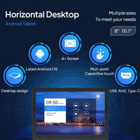 Tablet Android OEM Interaktif 8 Inci dengan CPU Rockchip Profesional, Layar Sentuh, dan Desain Horizontal untuk POS