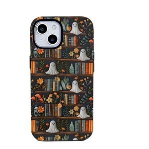 Diseño de fantasma literario Retro de lujo TPU para iPhone Cover 16 15 Promax 13 para Apple Mobile Phone Case Hard <span class=keywords><strong>Shell</strong></span> 12 - Product Image 5