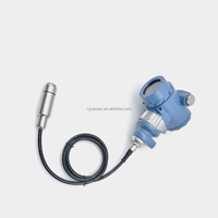 Digital 4-20mA Hydrostatic Pressure Sensor Liquid Level Transmitter Plastic for Well Water Tank Level Measuring Instrument