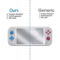 Protecteur d'écran pour Nintendo Switch Lite, 2 pièces, en verre trempé, Film anti-rayures transparent, 2,5 d, 9H, HD