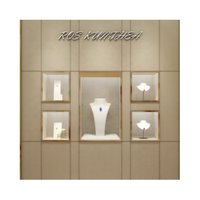 Sac blanc verre fumé utilisé led étagère bijoux vitrines vitrine bijoux et montre kiosque rond pour magasin