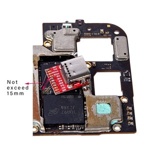 MiPi Box Z3X Easy JTAG Plus eMMC UFS ISP BGA 254 อะแดปเตอร์, บอร์ดสายไฟ K179 - Product Image 2