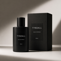 Set Botol Parfum Spray Matte Hitam 30ml 50ml 100ml untuk Label Pribadi dengan Semprotan Halus dan Tutup Plastik