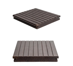 Tarima de Bambú Tejida Resistente a la Intemperie, Antideslizante, Comprimida, <span class=keywords><strong>para</strong></span> Exteriores, Jardín y <span class=keywords><strong>Terraza</strong></span> - Product Image 2