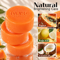 Savon en barre pour le visage et le corps à la papaye et à l'acide kojique, enrichi en vitamine C, pour éclaircir les taches brunes et unifier le teint, usage quotidien, marque privée