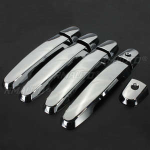 Juego de 9 Cubiertas Cromadas para Manijas de Puerta para Toyota RAV4, Prius y Corolla 2003-2011, Nuevo 2018 - Product Image 2