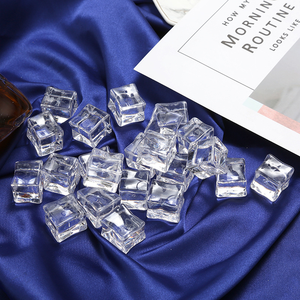 Selens hautement Transparent simuler photographie accessoire glaçons artificiels accessoires écrasés pour fruits Cola Champagne bière Whisky - Product Image 3