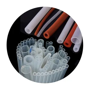 Tube médical en silicone coloré multi-cavités, taille personnalisée, tube de qualité alimentaire, tube en silicone coloré
