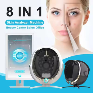 Miroir intelligent de diagnostic de <span class=keywords><strong>la</strong></span> <span class=keywords><strong>peau</strong></span> avec caméra de test 3D, analyseur de <span class=keywords><strong>peau</strong></span> UV avec source de lumière LED, analyseur de <span class=keywords><strong>peau</strong></span> - Product Image 3