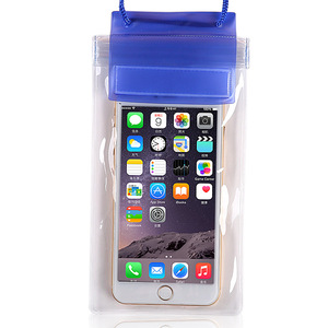 Étui de téléphone étanche 10,5x21 cm avec bandoulière arquée pour la plongée, la natation, les sources chaudes, sac unisexe en PVC - Product Image 3