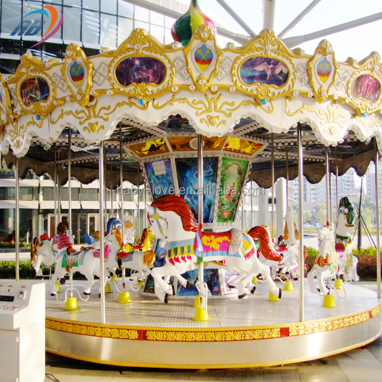 Fairground Playground Equipment Antique Large Musical