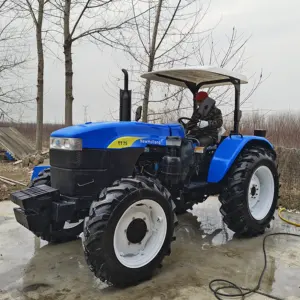 Gran Oferta Tractores Agrícolas 4x4 Pequeños Compactos Usados de 70hp 75hp 80hp 90hp a Bajo Precio - Product Image 3