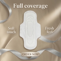 Serviettes hygiéniques personnalisées de marque A+ pour femmes, 240 mm et 280 mm, pour flux abondant