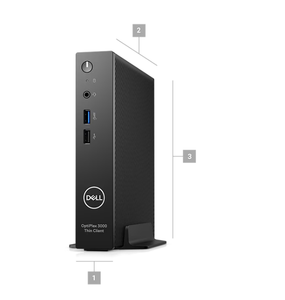 Para computadoras de escritorio Dell OptiPlex 3000 Thin Client-Nuevo - Product Image 5