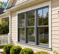 Fenêtre à soufflet verticale unidirectionnelle avec grille décorative rétro pour la ventilation des cuisines et chambres de villas