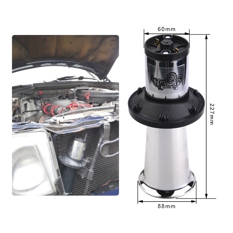 Vintage 12V Car Air Horn OO