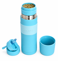 Thermos personnalisé avec logo Yerba Mate, 500 ml/700 ml, double paroi en acier inoxydable, écologique, isolé sous vide, large ouverture, cadeau d'affaires