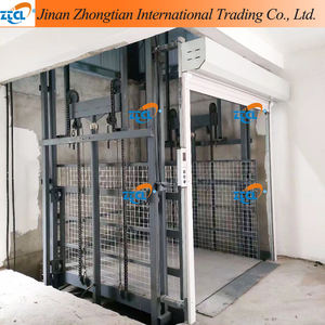 Pengangkat kargo elektrik 2025 dengan rol elektrik pintu rana Platform kerja udara gudang barang Platform pengangkat - Product Image 4