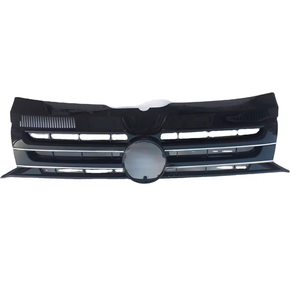 Grille de voiture en matériau ABS de haute qualité modifiée sans emblème pour VW <span class=keywords><strong>T5</strong></span> <span class=keywords><strong>2014</strong></span> Kit de carrosserie d'accessoires mise à niveau Volkswagen <span class=keywords><strong>Multivan</strong></span> - Product Image 1