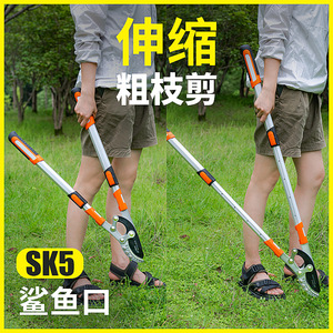 Pruning Shears Steel Blade 6 Inches Anvil Type Anti Slip Grip For Fruit <b>Trees</b> <b>Gardening</b> Landscaping - Product Image 5