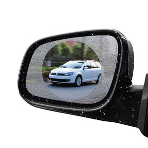 Наклейка на автомобильное зеркало Водонепроницаемая противотуманная пленка круглая квадратная универсальная зеркальная Антибликовая пленка крюк петля лента - Product Image 2