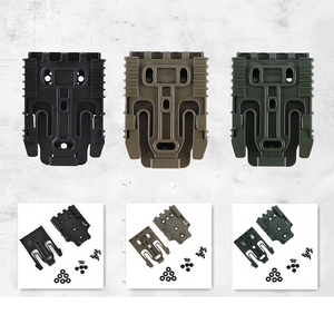 Durable Nylon Waist Mounting Panel with Multiple <b>Attachment</b> Points for Outdoor Gear Equipment Carry and Modular Organization - Product Image 2
