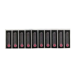 Tira Termómetro Adhesiva de Papel Resistente al Calor y al Agua de 25-<span class=keywords><strong>70</strong></span> Grados Celsius, Adhesivo Sensible a <span class=keywords><strong>la</strong></span> Temperatura para Equipos - Product Image 1
