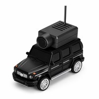 Voiture RC FPV 1:64 avec caméra 2.4G WiFi 720P HD, contrôle par application, mode VR, stabilisateur gyroscopique 3 vitesses, télécommande, intérieur-extérieur