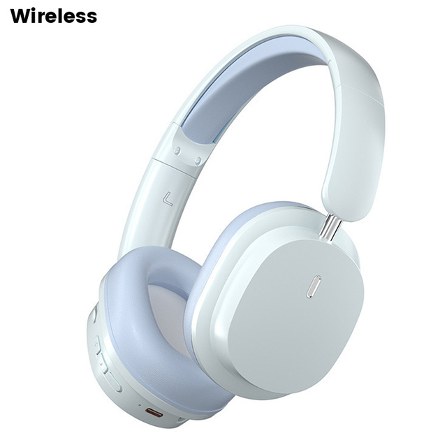 SY-T2 Foldable Wireless Over-Ear Gaming Headset with Effective Spatial Sound TF Card Play Mode for Sports Travel Aviation