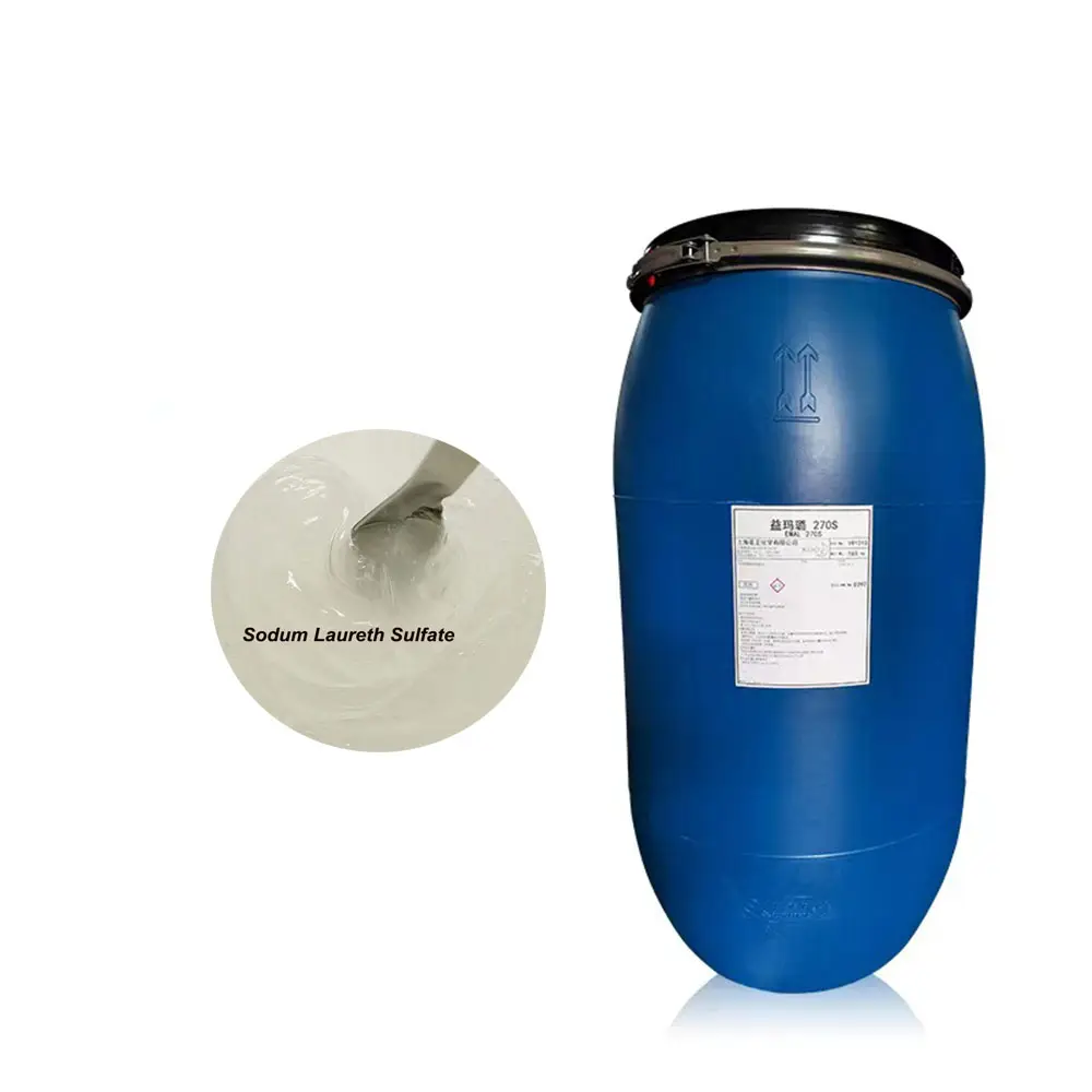 Calidad superior EMAL 170S 70% SLES Sodum Laureth Sulfate/Sodium Laureth éter sulfato CAS 68585-34-2 agente espumante