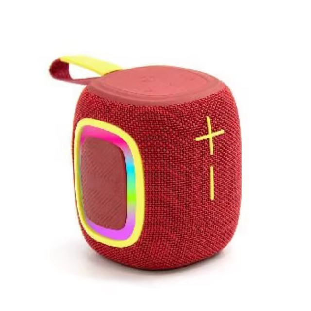 Fabric Waterproof Portable Bluetooth Speaker Long Battery Life High Fidelity Heavy Bass Outdoor Card U Disk Wireless Speaker