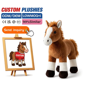 Juguetes de Peluche Bordados Personalizados, Muñeco de Gato Rosa Sonriente, Convierte tu Dibujo Divertido de Gato en una Mascota de Peluche Real, Perfecto - Product Image 5