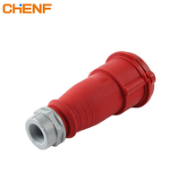 CHENF connecteur de prise de courant extérieur industriel 3P 4P 5P haute intensité 16A 32A 63A étanche IP44 CF522 prise d'aviation