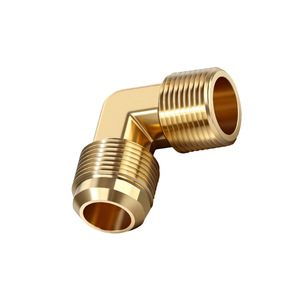 Raccord coudé hydraulique en acier, adaptateur à 45 degrés pour fluides hydrauliques - Product Image 1