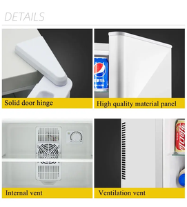 Refrigerador Portátil Pequeño para Dormitorio, Enfriador de Bebidas de Bajo Consumo, <span class=keywords><strong>Mini</strong></span> Refrigerador de Una Puerta - Product Image 6