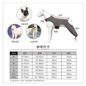 Equipo de Protección <span class=keywords><strong>para</strong></span> Perros - Funda Protectora <span class=keywords><strong>para</strong></span> Patas Traseras Postoperatorias <span class=keywords><strong>para</strong></span> Evitar Lamer y Morder y <span class=keywords><strong>para</strong></span> Brindar Soporte a las Patas - Product Image 5